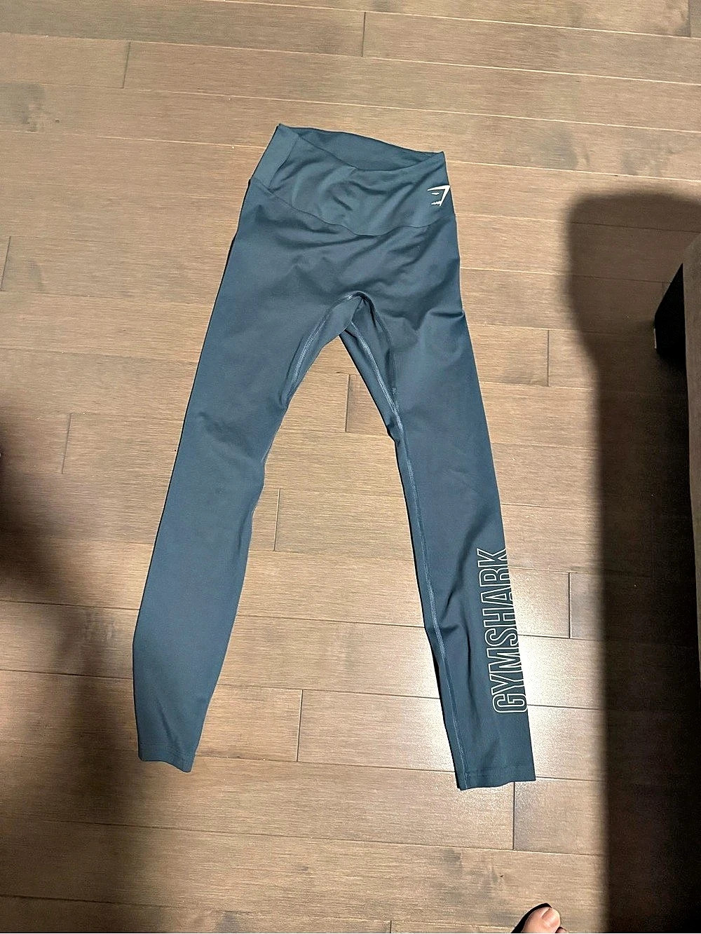 Gymshark Training Graphic Leggings Women'Small Leggings in Blue Waist Small
